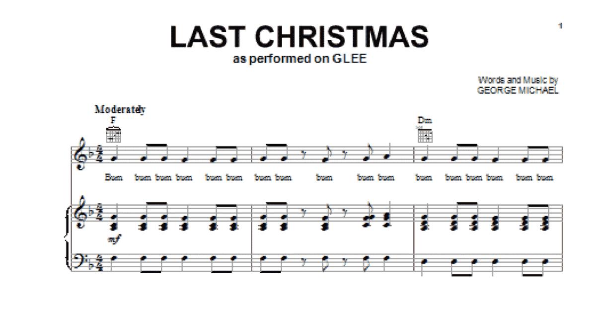 Last Christmas (Piano, Vocal & Guitar Chords (Right-Hand Melody))