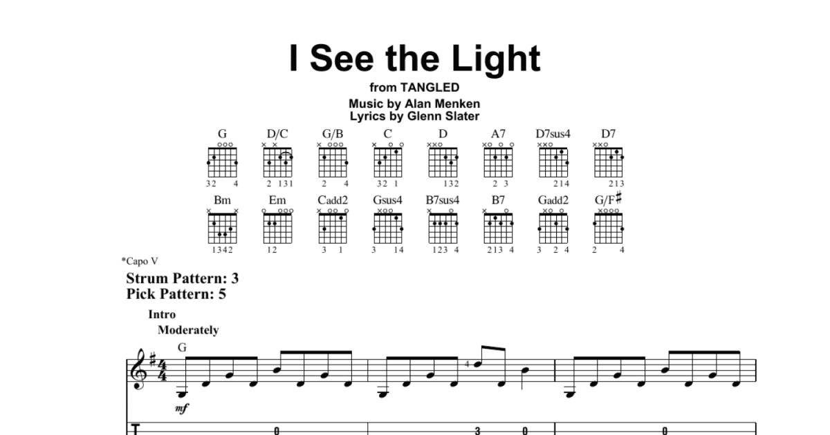 Tangled - I See the Light Guitar Chords by Zager Reviews