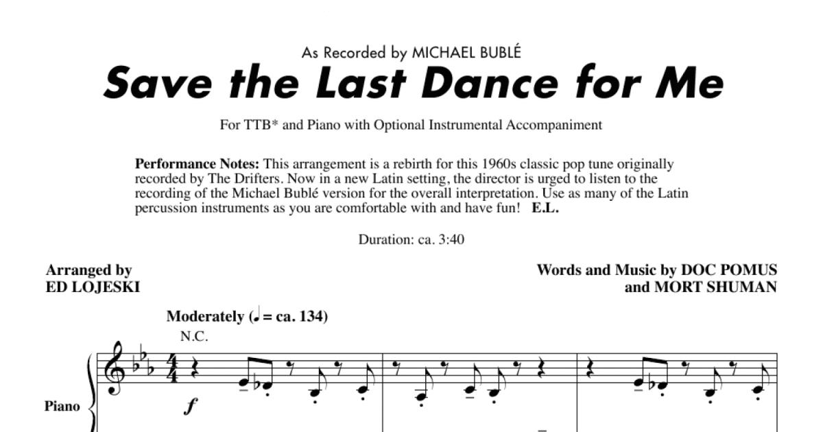 Now you can save 'The Last Dance
