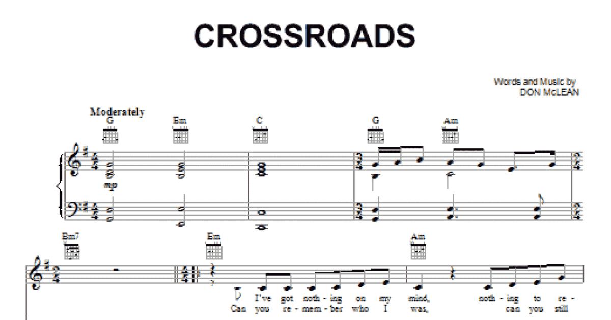 Cross Road Blues (Crossroads) (Piano, Vocal & Guitar Chords (Right-Hand  Melody))