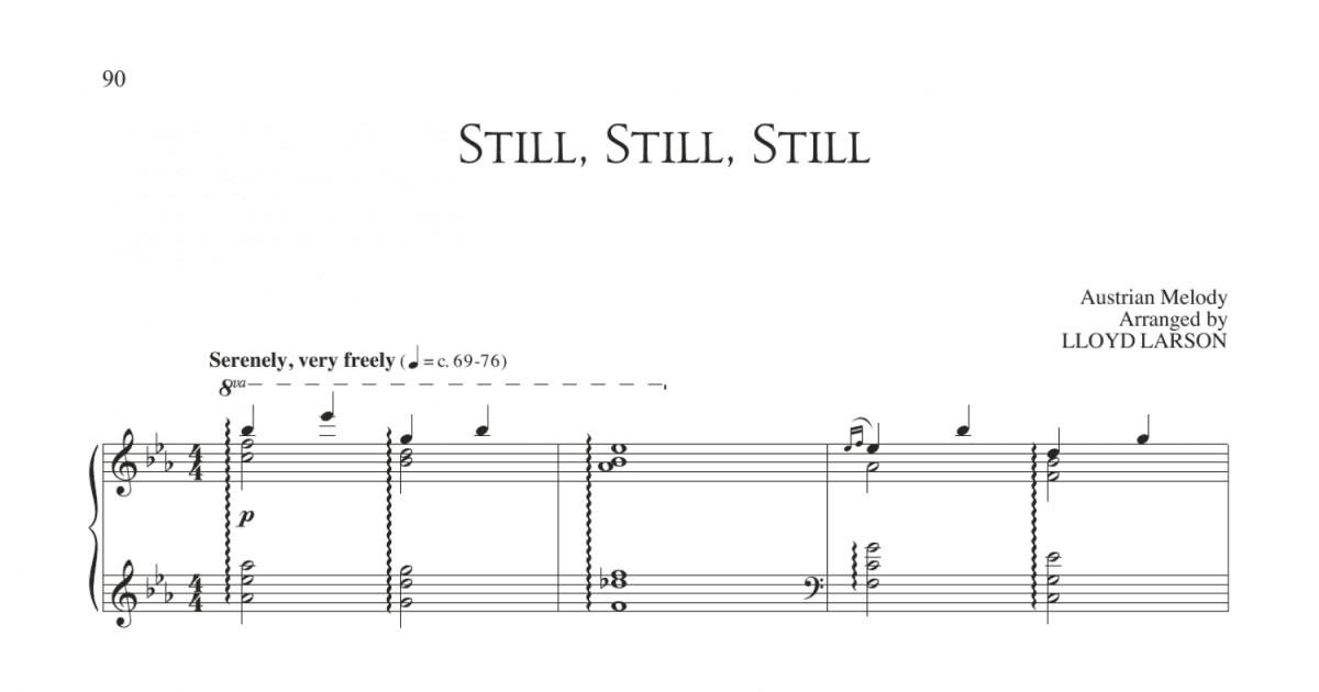 Still, Still, Still (Piano Solo) - Print Sheet Music Now