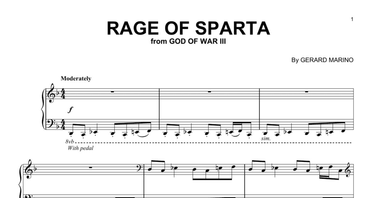 Rage Of Sparta (from God of War III)