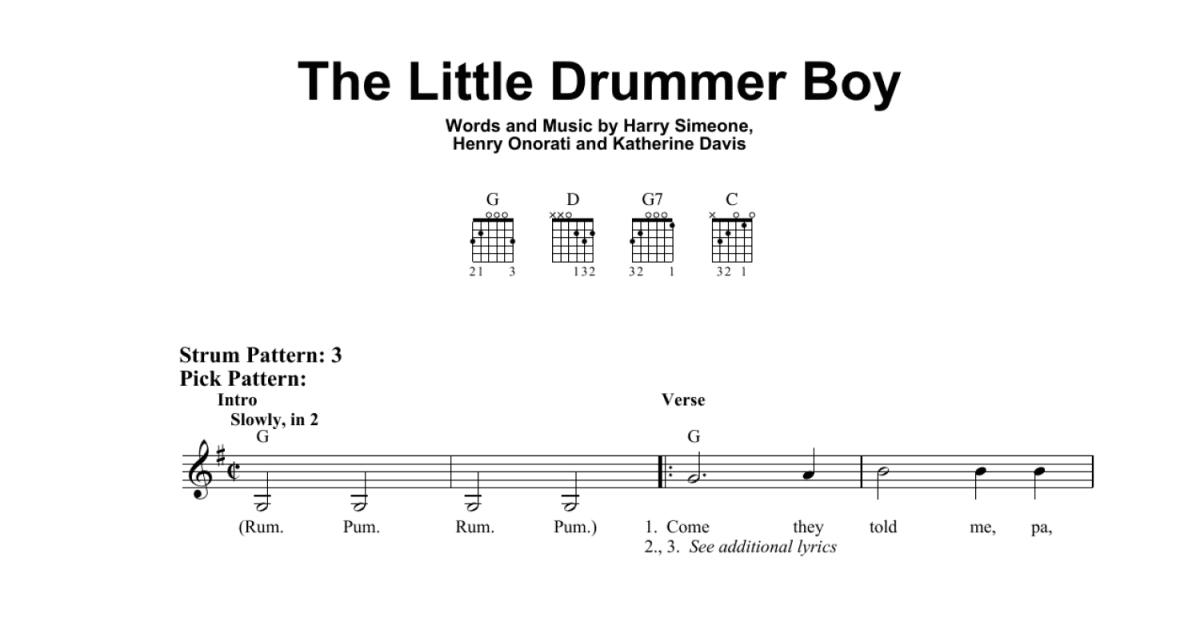 Ang Munting Drummer Boy (Easy GuitarAng Munting Drummer Boy (Easy Guitar  