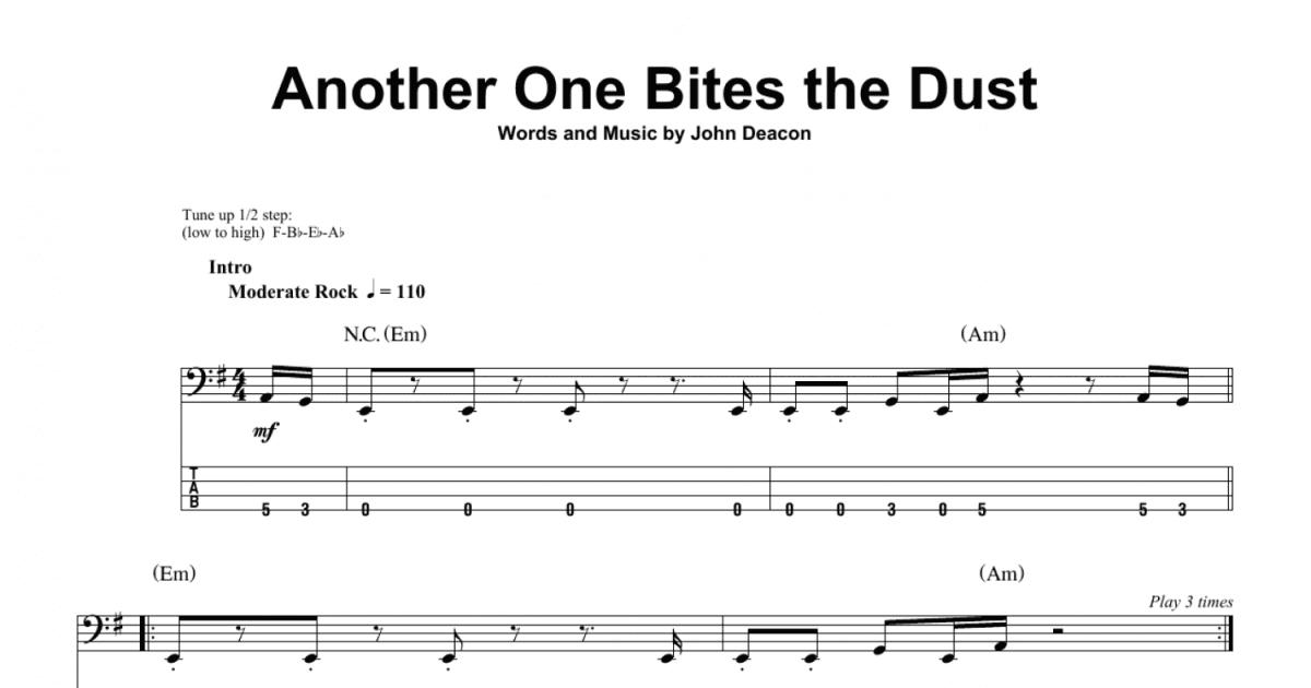 quot;Another One Bites The Dust" (PDF) - Guitar Alliance