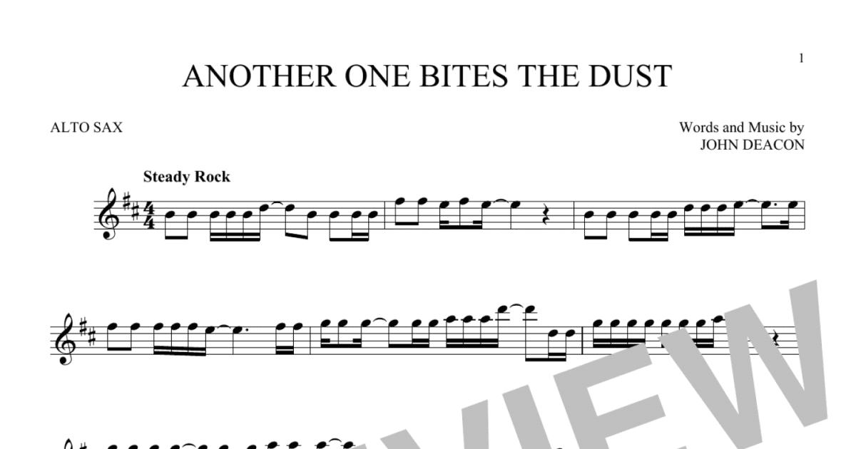 Another One Bites The Dust - Easy Sheet Music in PDF - La Touche Musicale