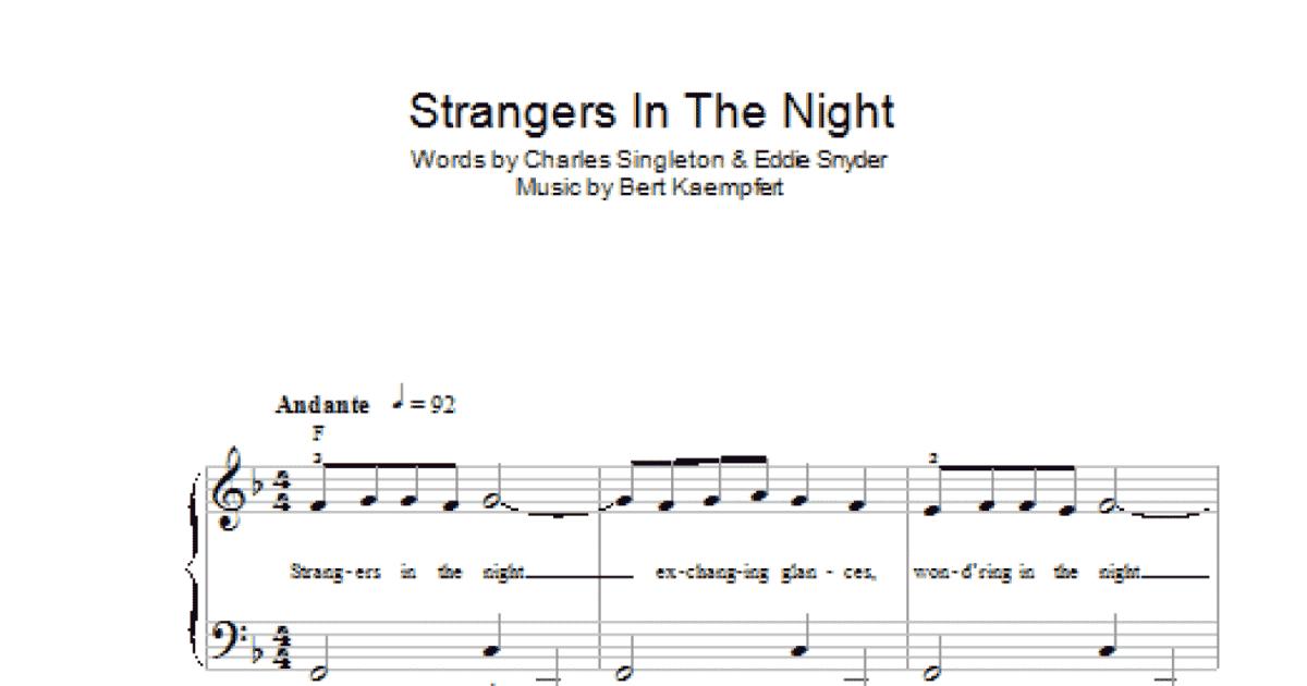 Strangers In The Night - Violin Sheet music for Violin (Solo