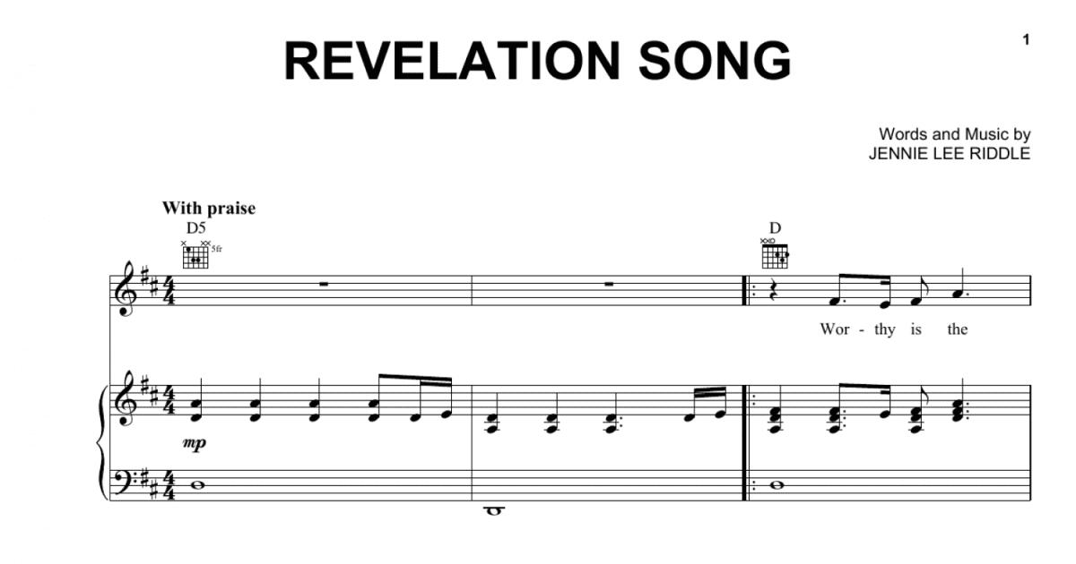 Revelation Song (Jennie Lee Riddle) » Sheet Music for Mixed Choir