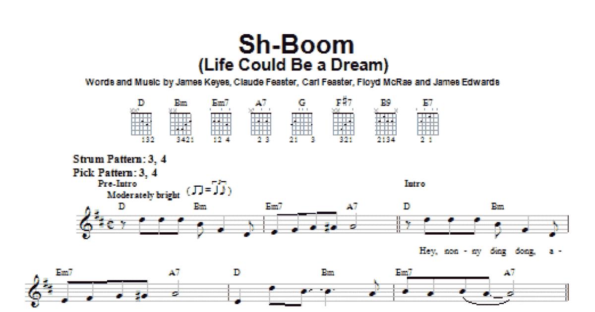 Meaning of Sh-Boom by The Chords (American band)