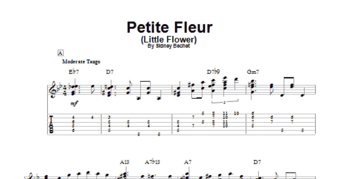 Petite Fleur – Sidney Bechet For C Instruments With Chorus Sheet