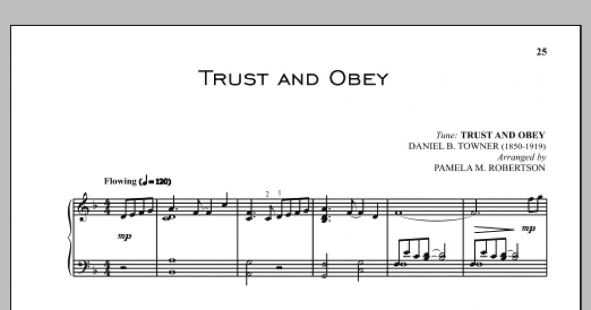 trust-and-obey-piano-solo-print-sheet-music-now