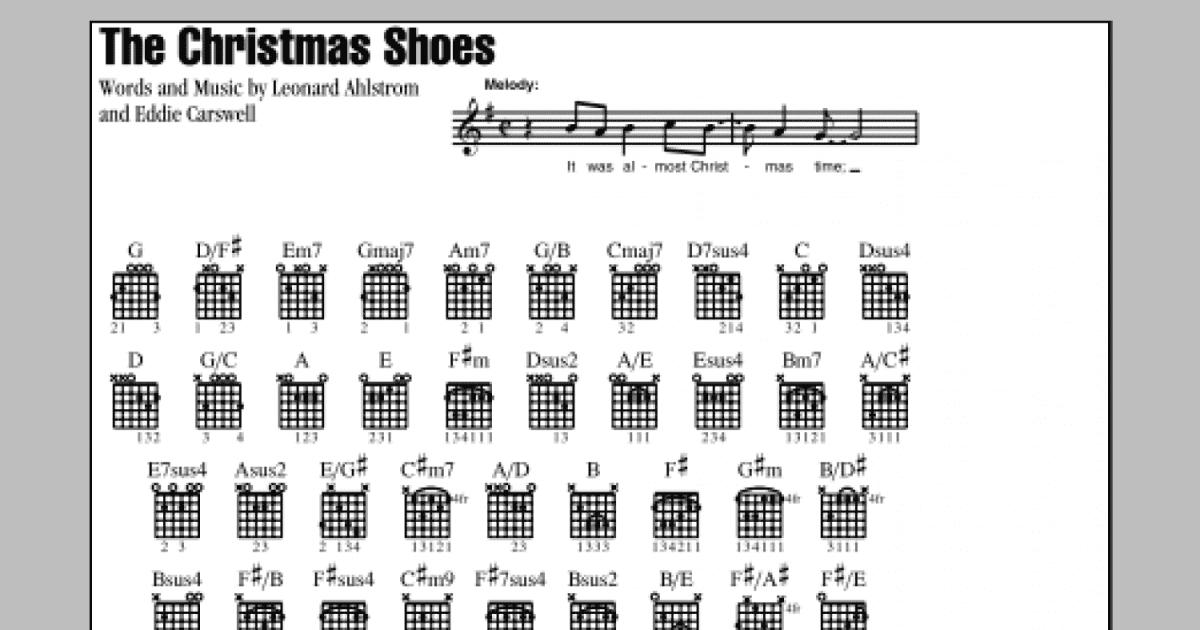 The Christmas Shoes Lyrics 