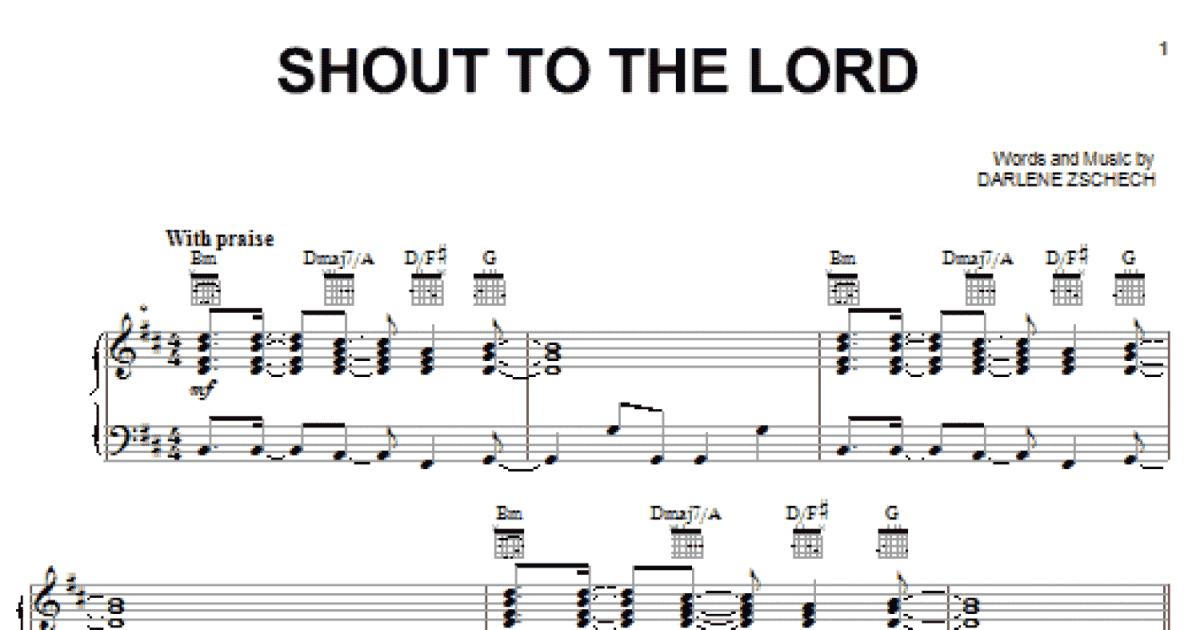 Shout To The Lord by Lincoln Brewster - Guitar - Digital Sheet Music