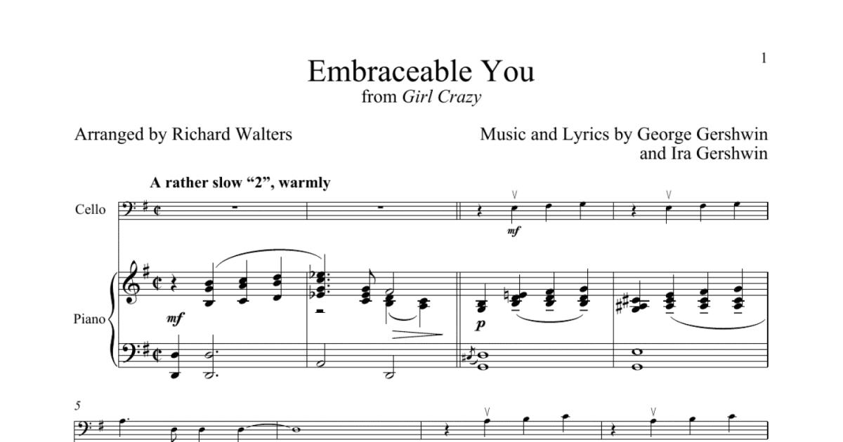 Embraceable You (From Girl Crazy) 