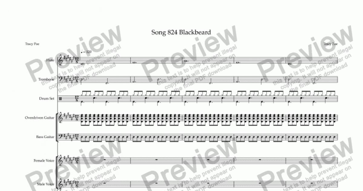 The Traitor sheet music for voice, piano or guitar (PDF)