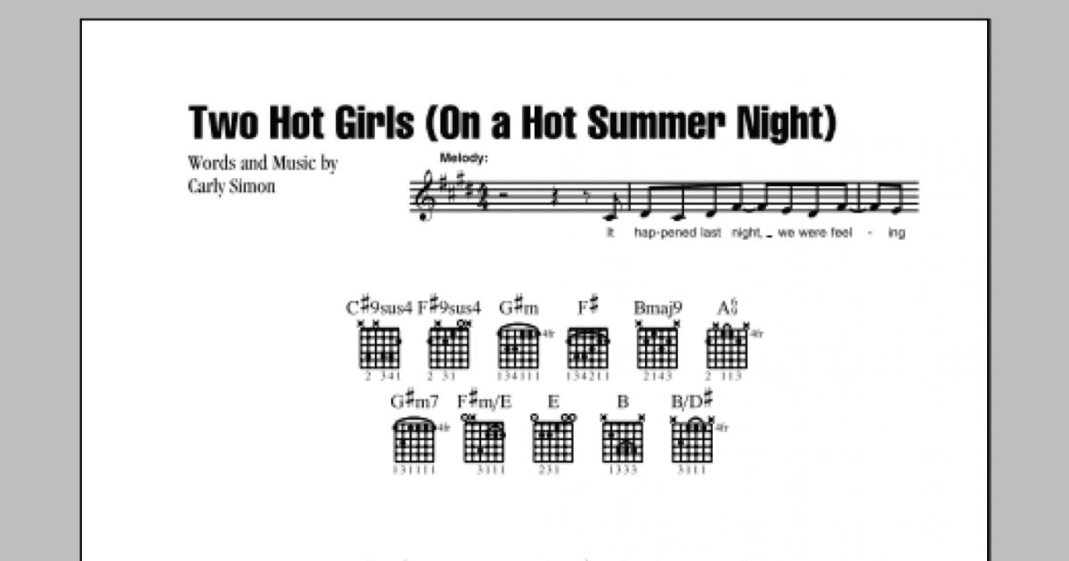 Do Hot Girls Like Chords? 