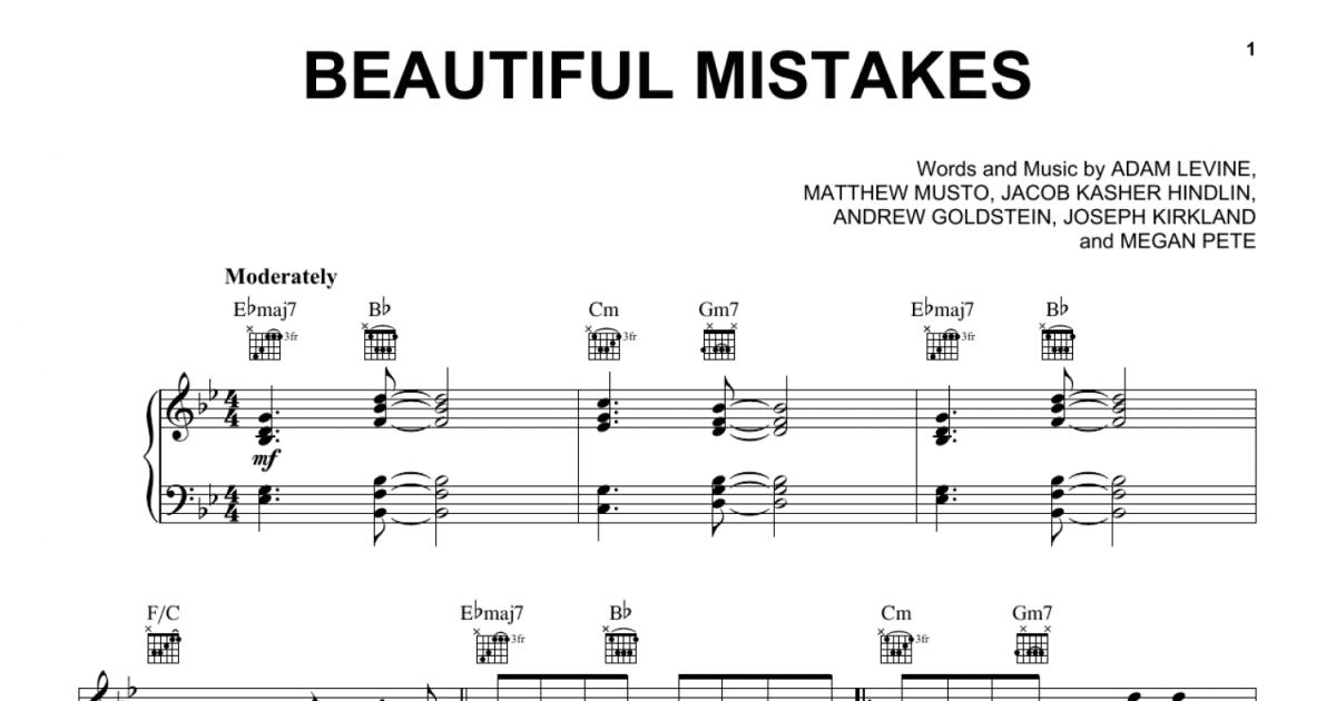 Beautiful Mistakes worksheet
