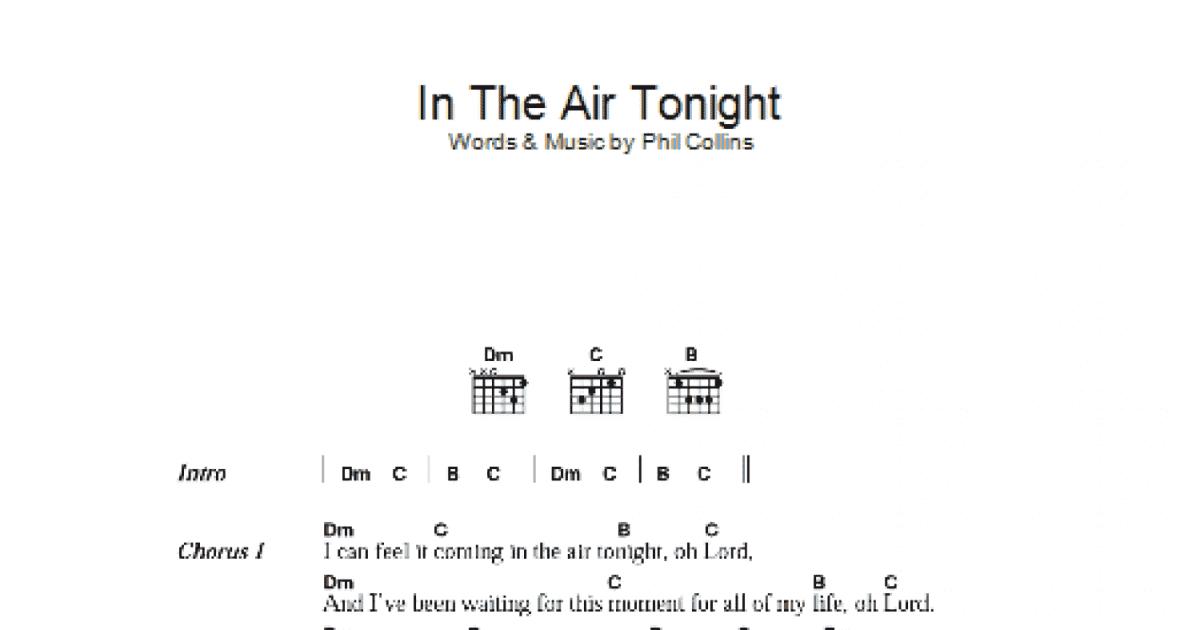 Phil Collins – In the Air Tonight Lyrics