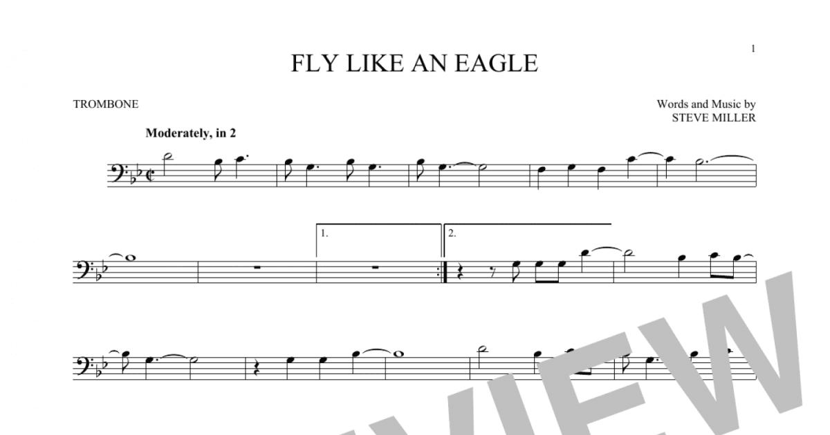 Fly, Eagles, Fly Sheet music for Trombone, Tuba, Flute, Clarinet in b-flat  & more instruments (Mixed Ensemble)