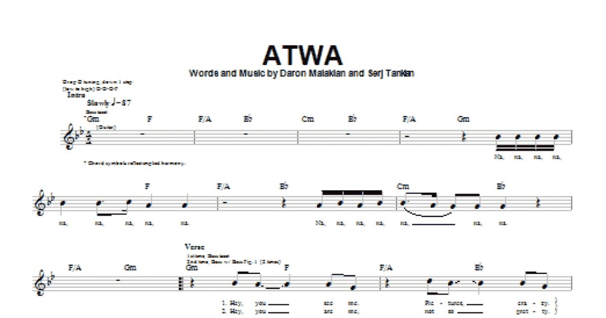 System of a down clearance atwa tab