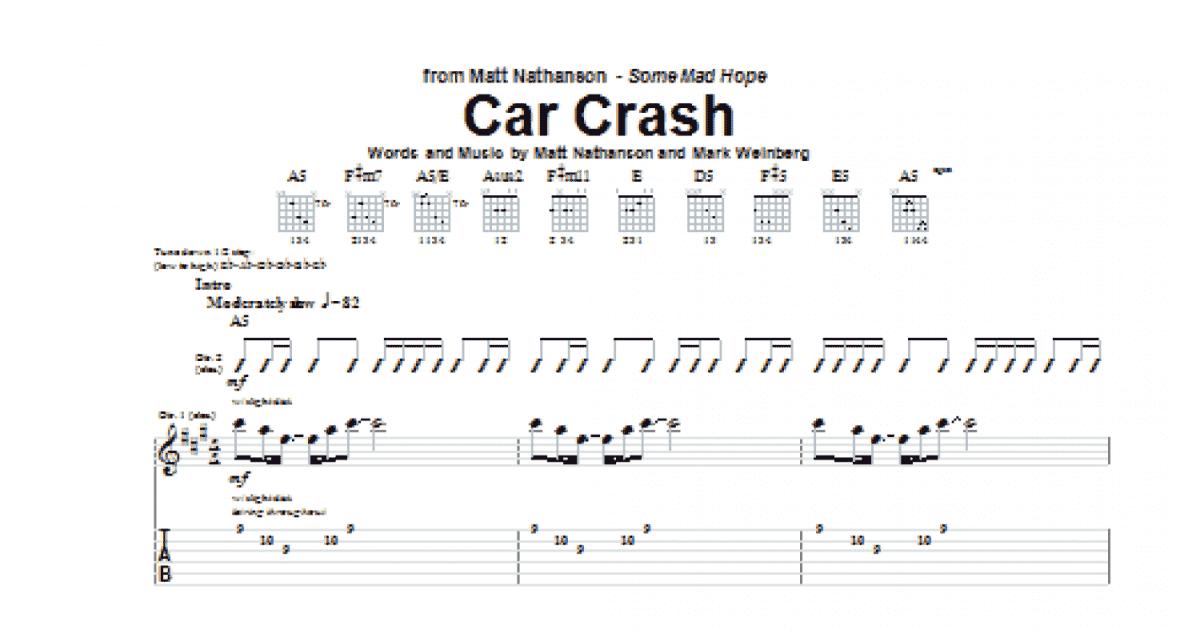 Matt Nathanson - Car Crash 