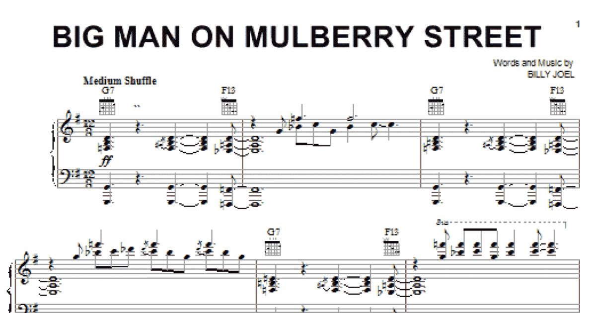 Mulberry street discount chords