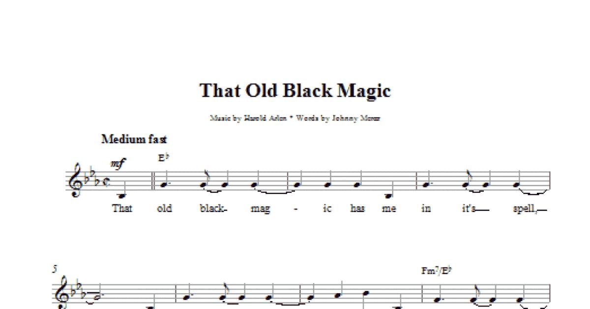 That Old Black Magic - song and lyrics by Louis Prima