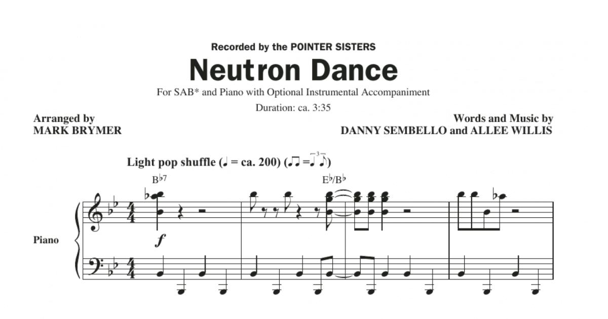 neutron-dance-sab-choir-print-sheet-music-now