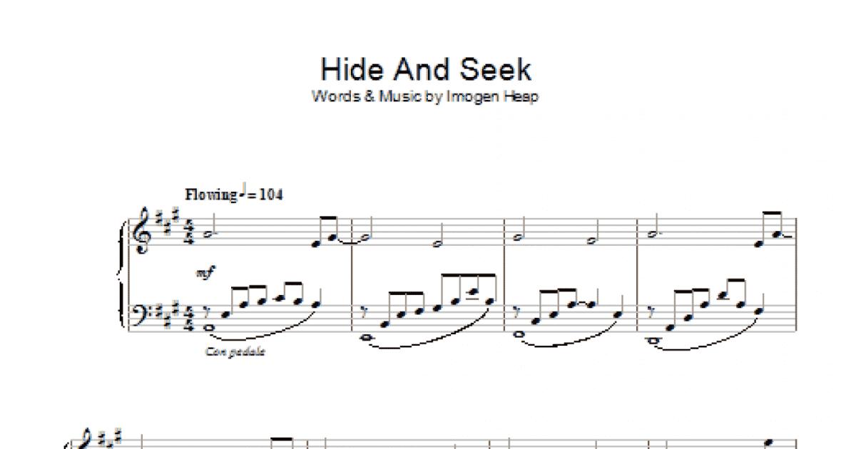 Hide and Seek by Imogen Heap Piano Tutorial