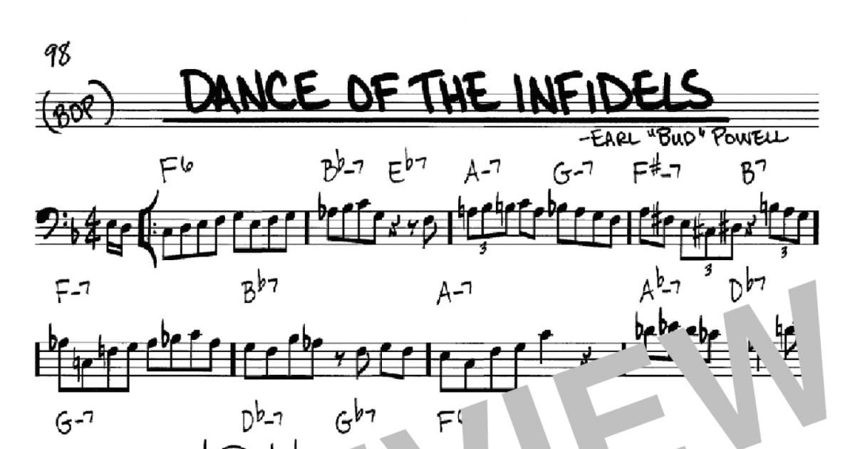 Dance Of The Infidels Chord Chart!