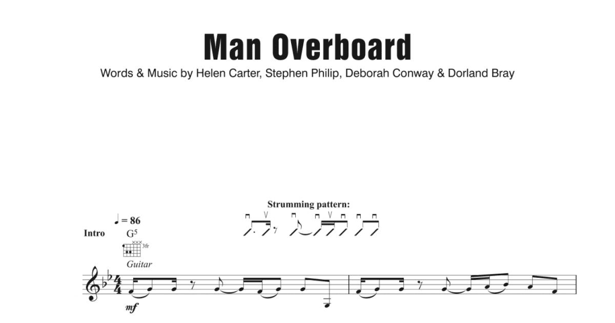 Man Overboard - Bass Tab