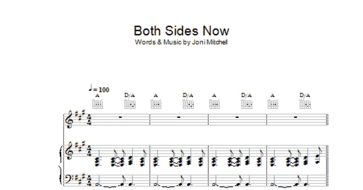 both sides now guitar chords