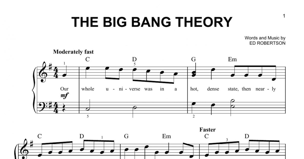 The Big Bang Theory Theme Song, PDF, Big Bang