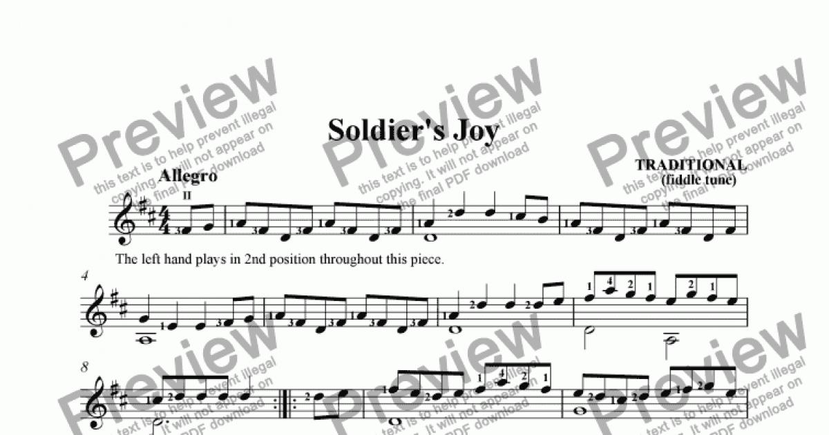 soldier-s-joy-traditional-fiddle-tune-download-sheet-music-pdf