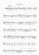 FRANCE - National Anthem (Tune, words, chords) - Sheet Music PDF file