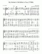 My Mother’s Old Bible Is True (TTBB) - Download Sheet Music PDF file