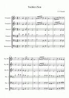 Tochter Zion - Download Sheet Music PDF file