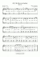 We Have an Anchor - Easy Piano 422 - Download Sheet Music PDF file