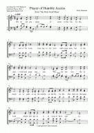 Prayer of Humble Access(Communion Prayer) - Download Sheet Music PDF