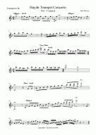 Haydn Trumpet Concerto - Cadenza - Bb Trumpet - Sheet Music PDF File