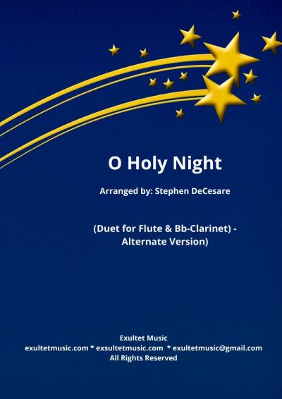 O Holy Night (Duet for Flute and Bb-Clarinet) - Alternate ...