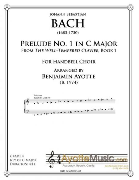 bach prelude b flat major