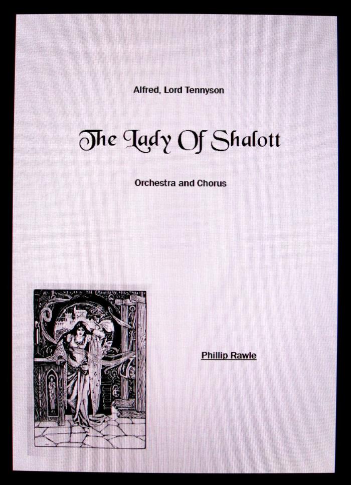 the lady of shalott pdf