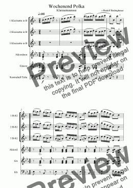 page one of Wochenend Polka