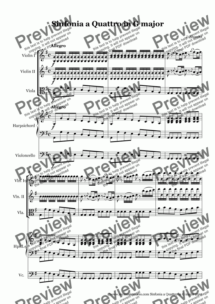 stamitz flute concerto g major pdf