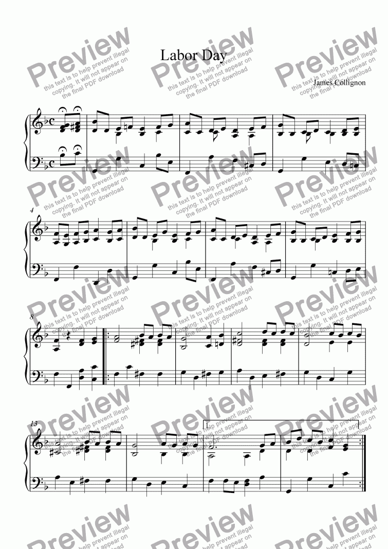 labor-day-download-sheet-music-pdf-file