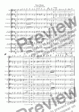 page one of Navy Hymn
