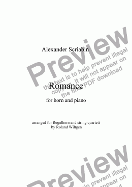 page one of Romance