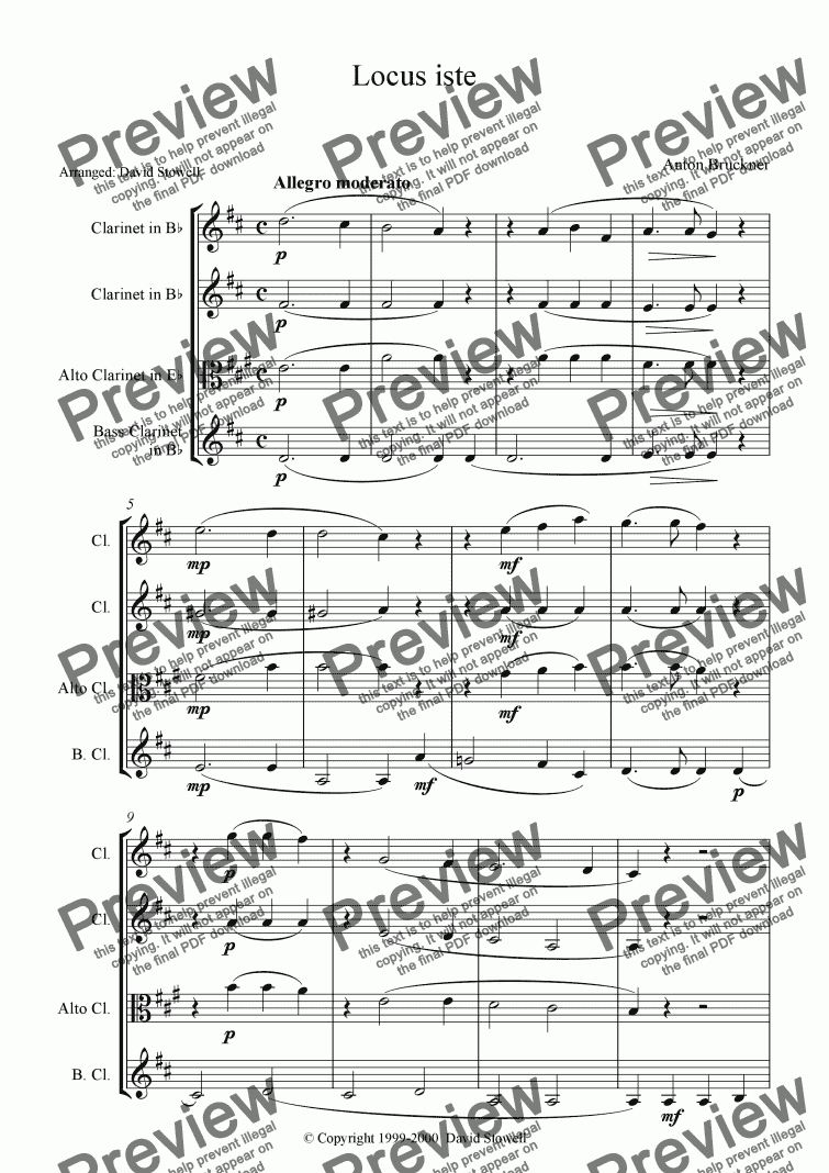 Locus iste - Download Sheet Music PDF file