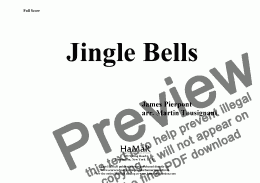 page one of Jingle Bells