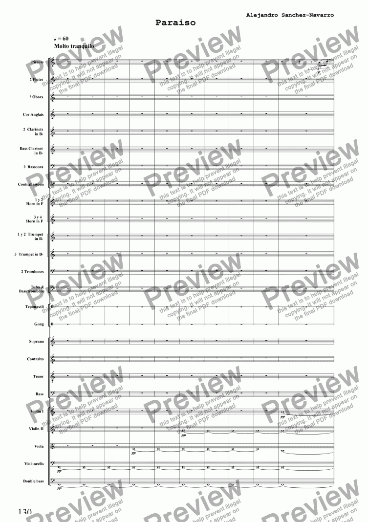 PARADISE - Download Sheet Music PDF file